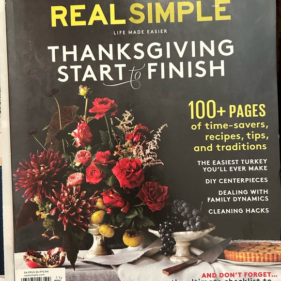 Collection of Real Simple magazines. Lot of 9. Fair condition. - Picture 3 of 13